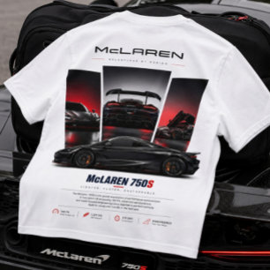 McLaren 750S Supercar Graphic T-shirt 