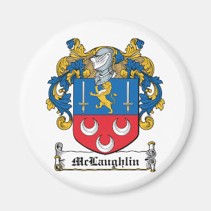 McLaughlin Family Crest Magnet