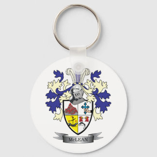 McLean Family Crest Coat of Arms Key Ring