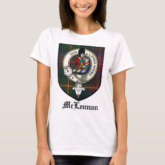 McLennan Clan Crest Badge Tartan T-Shirt