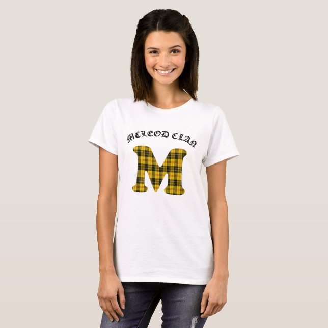 McLeod Clan T-Shirt (Front Full)