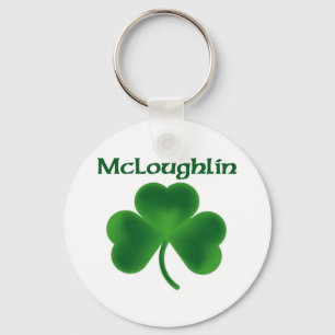 McLoughlin Shamrock Key Ring