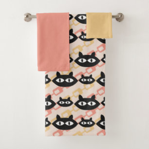 MCM Cats Bath Towel Set