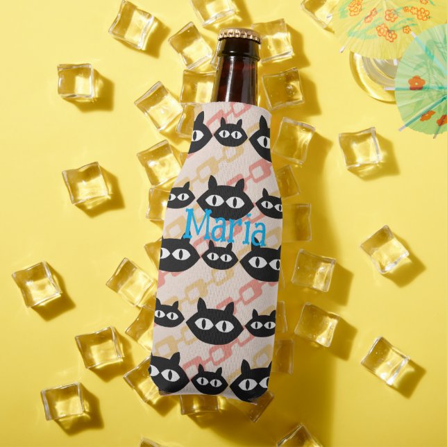 MCM Cats  Bottle Cooler (In Situ Summer)