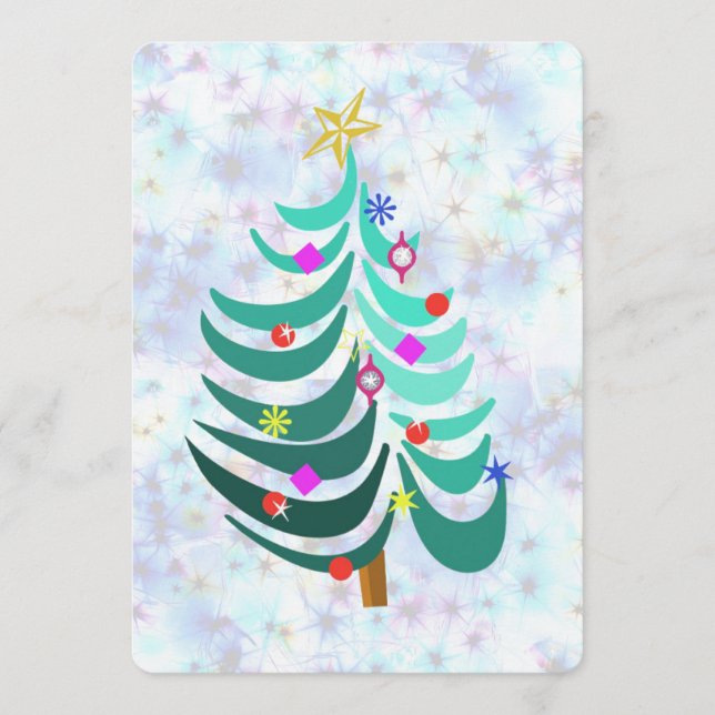 MCM Christmas Tree Holiday Card (Front)