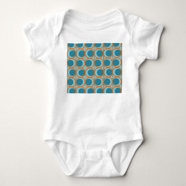 MCM Circles and Lines Baby Bodysuit (Front)