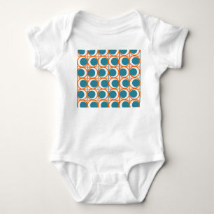 MCM Circles and Lines Baby Bodysuit