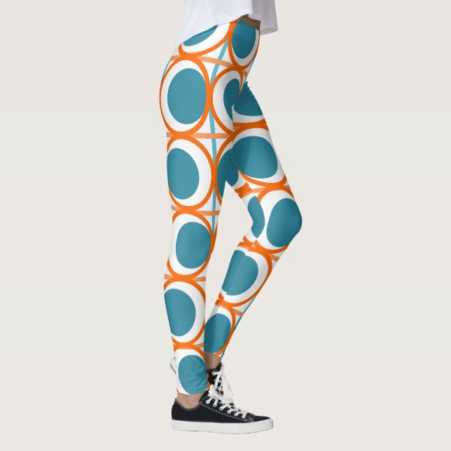 MCM Circles and Lines Leggings (Right)