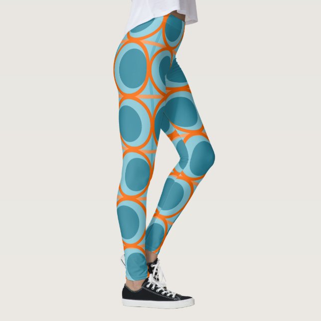 MCM Circles and Lines  Leggings (Right)