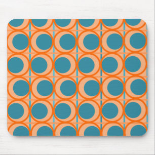 MCM Circles and Lines Mouse Pad