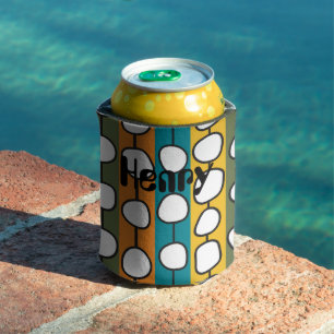 MCM Colourful Lines Can Cooler