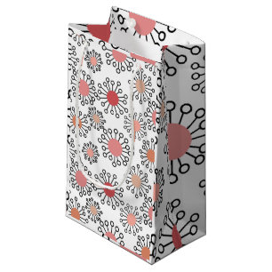 MCM Flowers Small Gift Bag