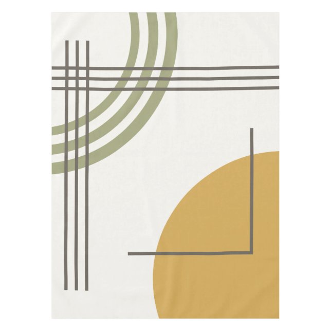 MCM Geo Abstract 01 Tablecloth (Front)