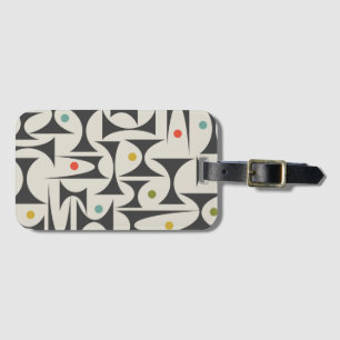 MCM Geometric Pattern Table Lamp Bath Mat Fleece B Luggage Tag