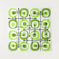 MCM Midcentury Abstract Pattern Chartreuse