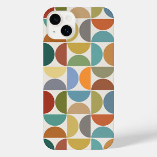MCM Semicircles Big Pattern Colour on Cream iPhone 14 Plus Case