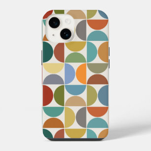 MCM Semicircles Big Pattern Colour on Cream iPhone 14 Case