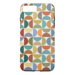 MCM Semicircles Pattern Color on Cream Case-Mate iPhone Case