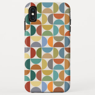 MCM Semicircles Pattern Colour on Cream Case-Mate iPhone Case