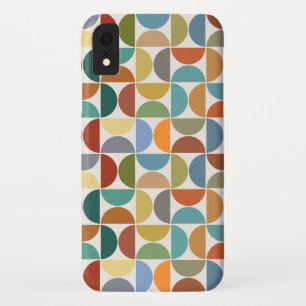 MCM Semicircles Pattern Colour on Cream Case-Mate iPhone Case