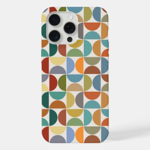 MCM Semicircles Pattern Colour on Cream iPhone 15 Pro Max Case
