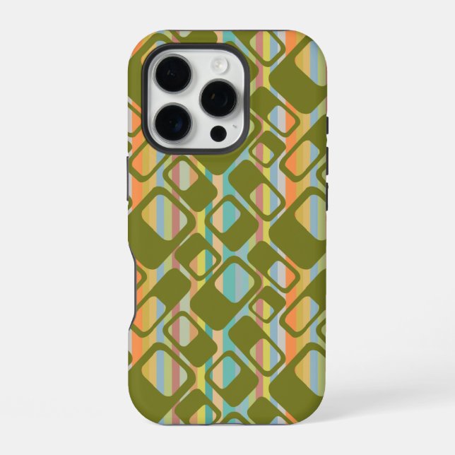 MCM Stripes  iPhone Case (Back)