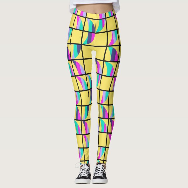 MCM Tic-Tac-Toe  Leggings (Front)