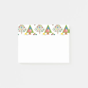 MCM Xmas Trees Post-it Notes