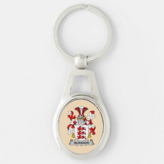 McMahon Family Coat of Arms Keychain