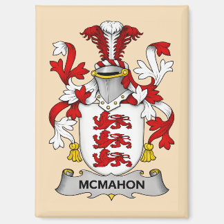 McMahon Family Coat of Arms Magnet
