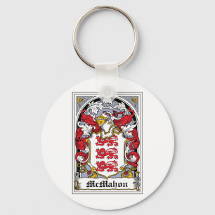 McMahon Family Crest Key Ring