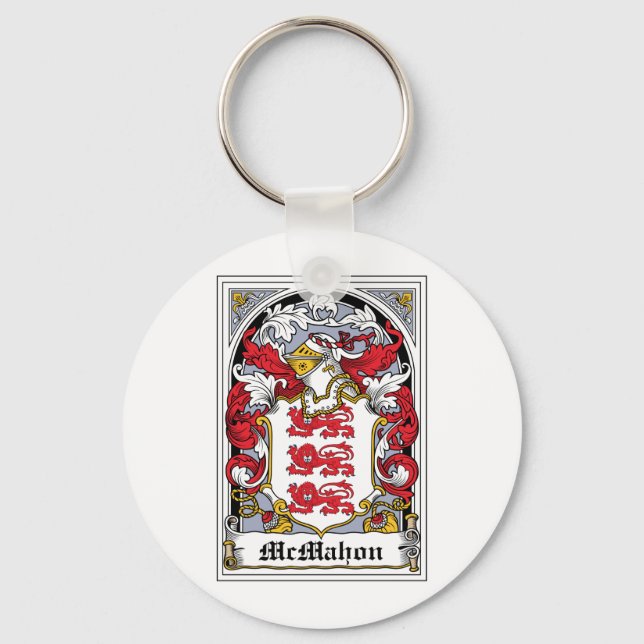McMahon Family Crest Key Ring (Front)