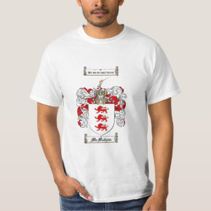 Mcmahon Family Crest - Mcmahon Coat of Arms T-Shirt