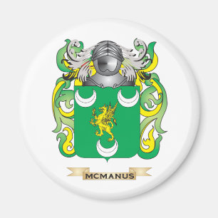McManus Coat of Arms (Family Crest) Magnet