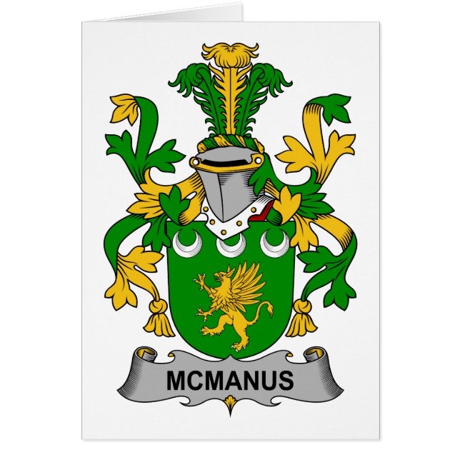 McManus Family Crest (Front)