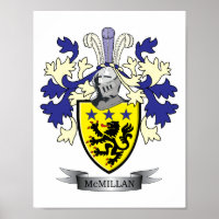 McMillan Family Crest Coat of Arms