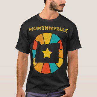 McMinnville Oregon Vintage Distressed Souvenir 1 T-Shirt