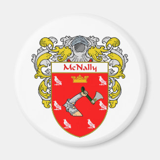 McNally Coat of Arms (Mantled) Magnet