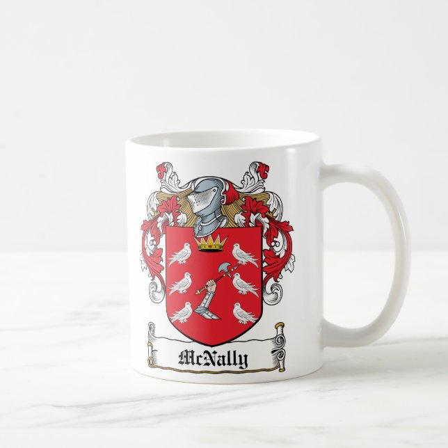 McNally Family Crest Coffee Mug (Right)