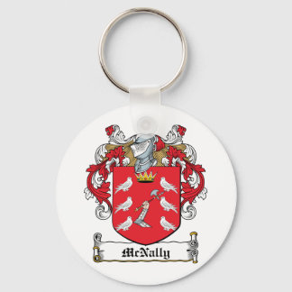 McNally Family Crest Key Ring