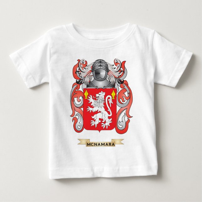 McNamara Coat of Arms (Family Crest) Baby T-Shirt (Front)