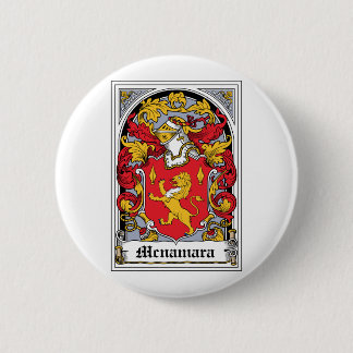 Mcnamara Family Crest 6 Cm Round Badge
