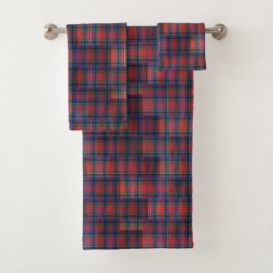 McPherson Tartan Pattern, Bath Towel Set
