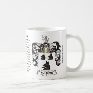 McQueen, the Origin, the Meaning and the Crest Coffee Mug