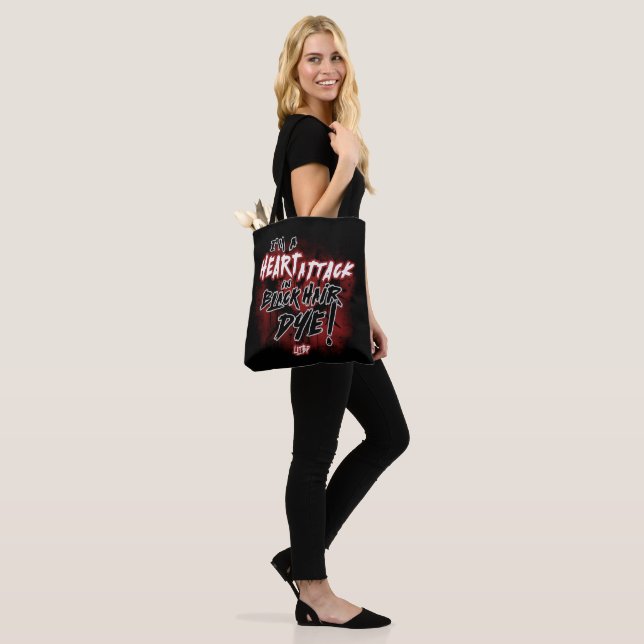 MCR HeartAttack Tote Bag (On Model)