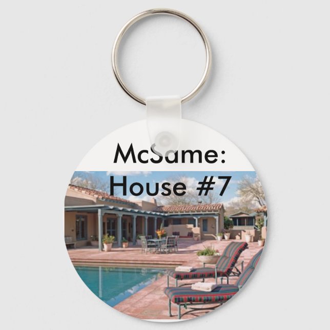 McSame: House #7 Key Ring (Front)