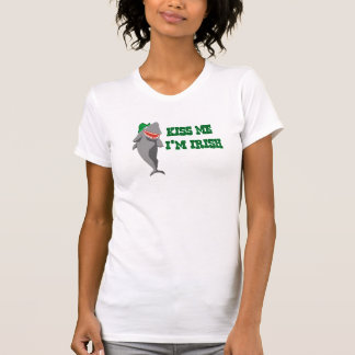McShark says "Kiss me I'm Irish" T-Shirt