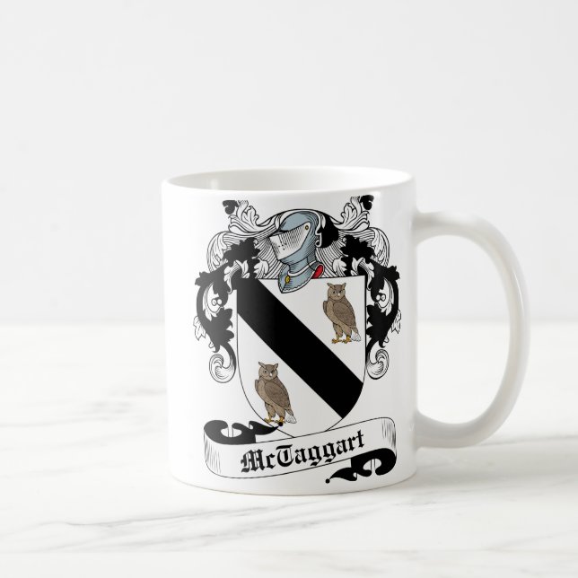 McTaggart Family Crest Coffee Mug (Right)
