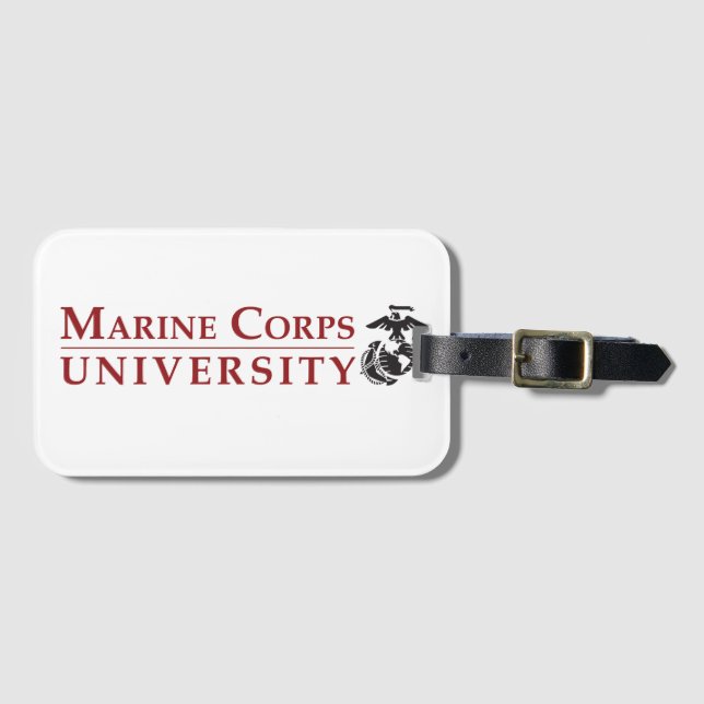 MCU Mouse Pad with cushion Luggage Tag (Front Horizontal)