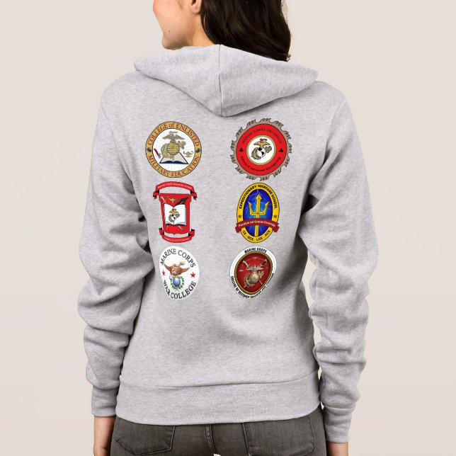 MCU Zip Up Hoodie - Women's (Back)